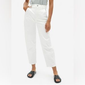 Everlane Utility Barrel Pant | Size 8 | Bone